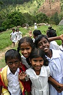 Poonagala Tamil Vidyalayam No. 3 children